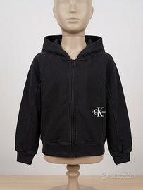Felpa con zip e cappuccio Calvin Klein bimba 10 y