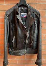blauer USA donna giacca pelle e cavallino