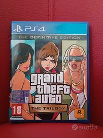 GTA trilogy definitive edition PS4