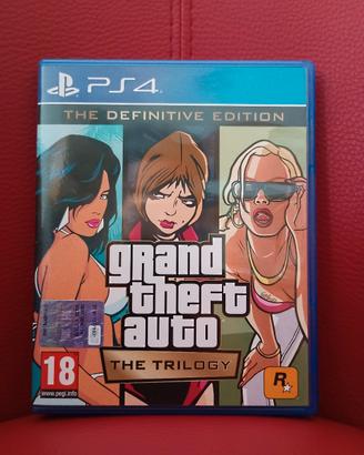 GTA trilogy definitive edition PS4