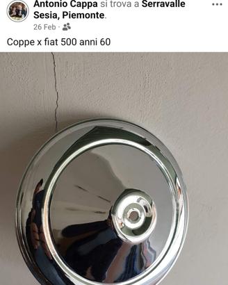 coppe fiat 550 anni 60