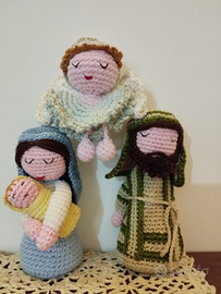 Presepe/Natività uncinetto