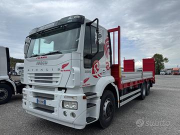 Iveco Stralis 350 PIANALE CON RAMPE 3 Assi ZF