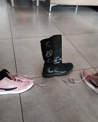 scarpe 36 fila più stivali