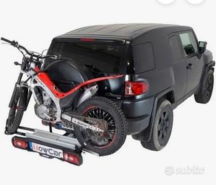 Porta Moto / bici da gancio traino 