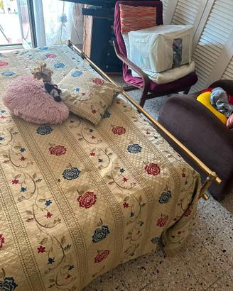 Letto ottone
