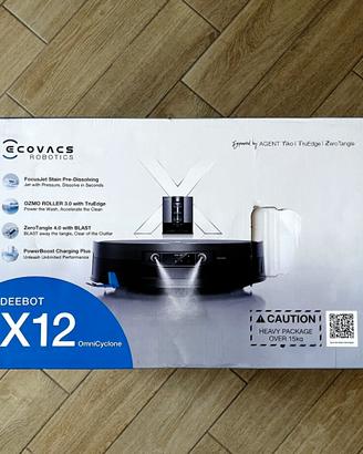 ECOVACS DEEBOT X12 OmniCyclone – Robot Aspirapolve