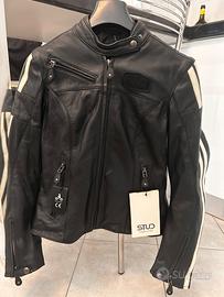 Giacca/Giubotto da moto in pelle e guanti da donna