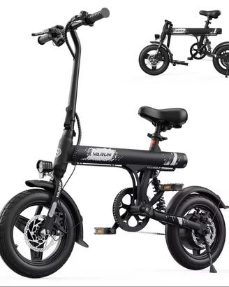 e-bike nuova Varun pieghevole 40-60km