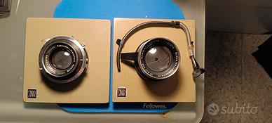 Obiettivi Schneider su piastra Sinar 150mm e 210mm