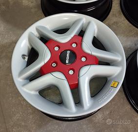 cerchi in lega momo 4x100 r14 j6 fiat bmw vw opel