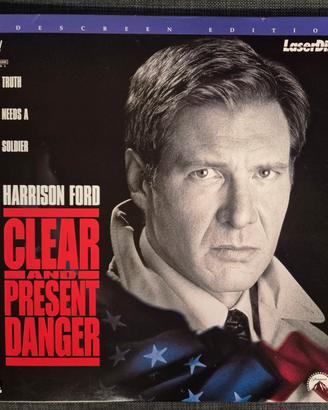 LaserDisc Clear and Present Danger (Harrison Ford)