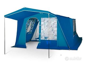 Tenda da campeggio modello casetta 5/6 posti usata