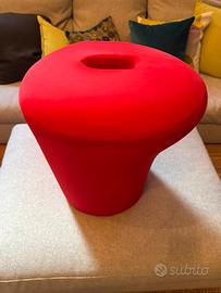 Pouf Campeggi Bitta Rosso