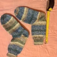 Calzini NUOVI lavorati a maglia a mano