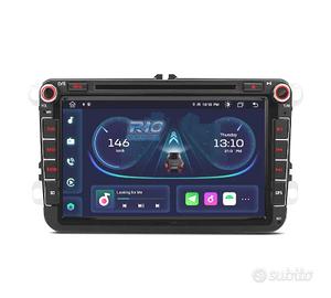 RADIO GPS ANDROID 14 PER VOLKSWAGEN VW GOLF POLO P