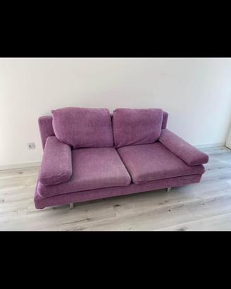 Divano 2 posti marca Citterio in microfibra