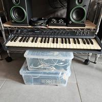 Tastiera midi con casse amplificate