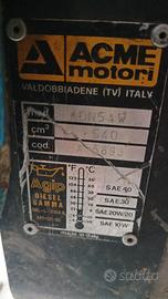 Motocoltivatore BCS 745 gasolio avviamento elettri