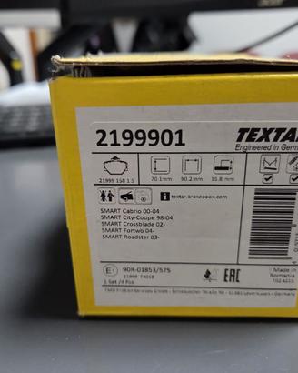 PASTIGLIE FRENI SMART - TEXTAR 2199901