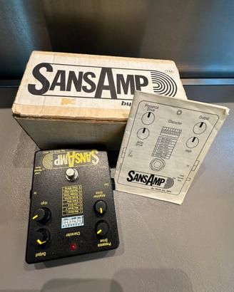 Sansamp tech 21 con scatola e istruzioni originali
