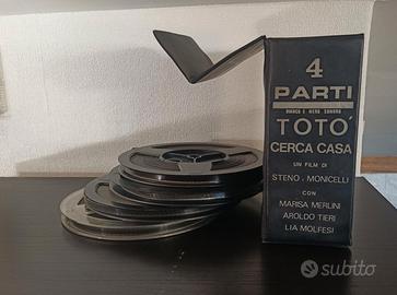 Film super 8 mm TOTO' CercaCasa