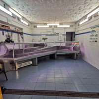 Banco da lavoro refrigerato e banco angolare