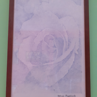 Quadro "Rosa grigia"