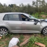Golf 7 incidentata