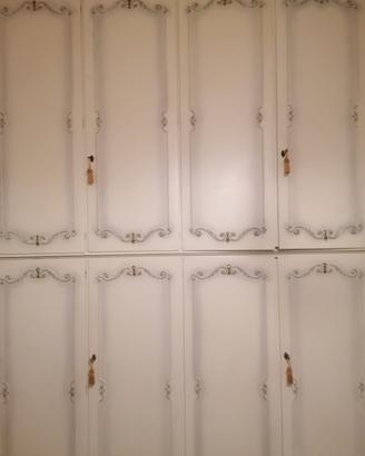 armadio stile barocco veneziano 10 ante 