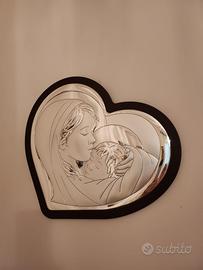 Quadro madonnina con bambinello