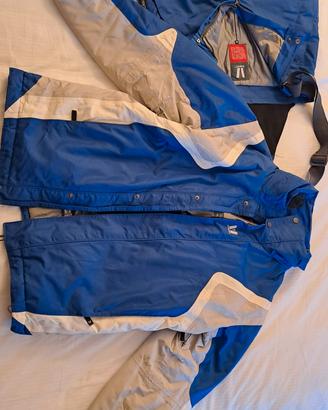 Tuta da sci VUARNET completo uomo 52  xl blu snow