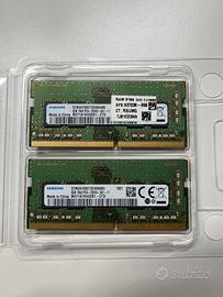 2×8GB RAM Samsung DDR4 2666 MHz SO-DIMM PC4-21300