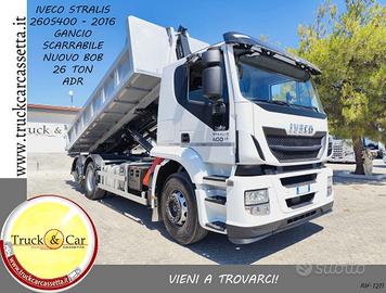 IVECO STRALIS 400-2016-SCARRABILE BOB 26 TON NUOVO