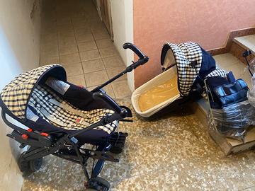 Trio Chicco passeggino con borsa nuova