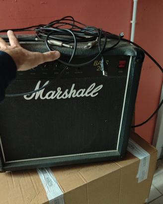 amplificatore Marshall bass 20