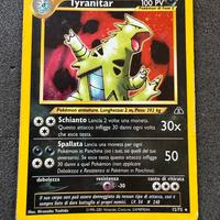 Pokemon tyranitar holo neo discovery