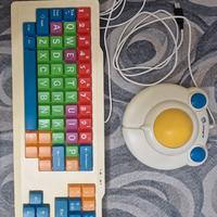 Kit Tastiera BigKeys LX + Mouse Trackball BIGtrack