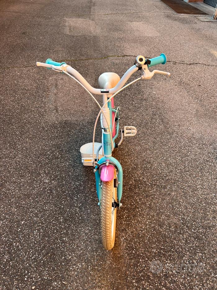 Vélo Pour Enfants Frozen 16 Pouces Bleu | Neuf, Avec Emballage D’origine - Idéal Pour Les Petites Fans D’Elsa Et Anna
