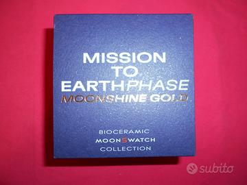 Omega X Swatch Earthphase Gold Harvest - originale