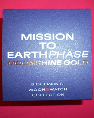 Omega X Swatch Earthphase Gold Harvest - originale