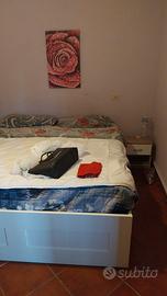 Letto matrimoniale contenitore +  materasso