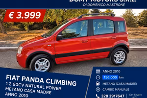Fiat Panda 1.2 Climbing Natural pawer metano 2010