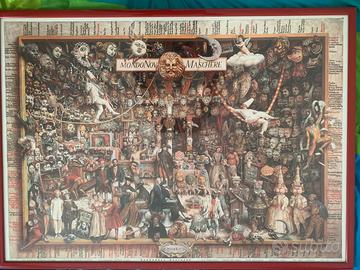 Poster artistico Museo Mondonovo Maschere