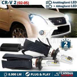 Kit LED H4 per HONDA CR-V 2 (02-05) CANbus 6500K
