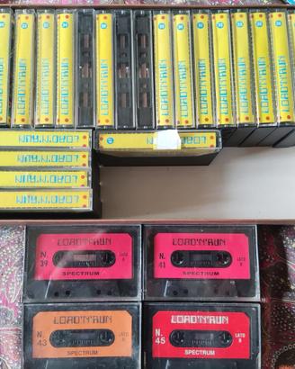 Lotto riviste + cassette LOAD’N’RUN ZX Spectrum