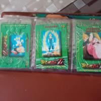 Carte verdi dragon ball +figurine 