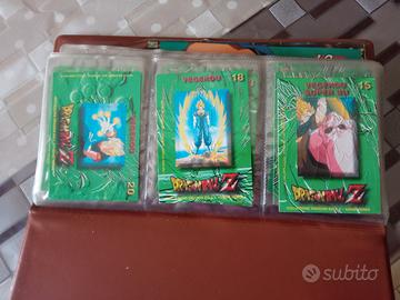 Carte verdi dragon ball +figurine 