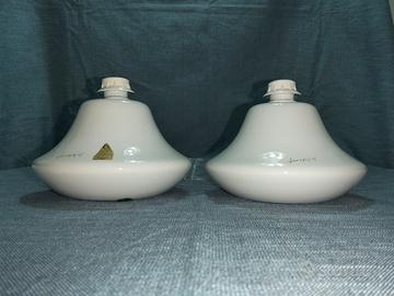 Coppia lampade in ceramica FAGGIOLINI & GIOSUÈ 