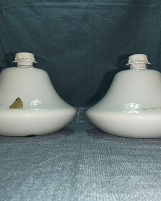 Coppia lampade in ceramica FAGGIOLINI & GIOSUÈ 